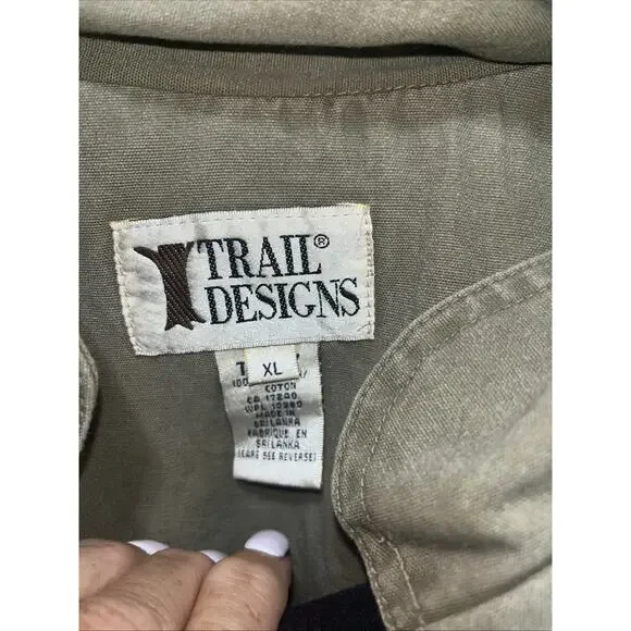 Trail Designs TV-800 Fishing Sport Hunting Photography Vest Men’s XL Vintage - Picture 9 of 12